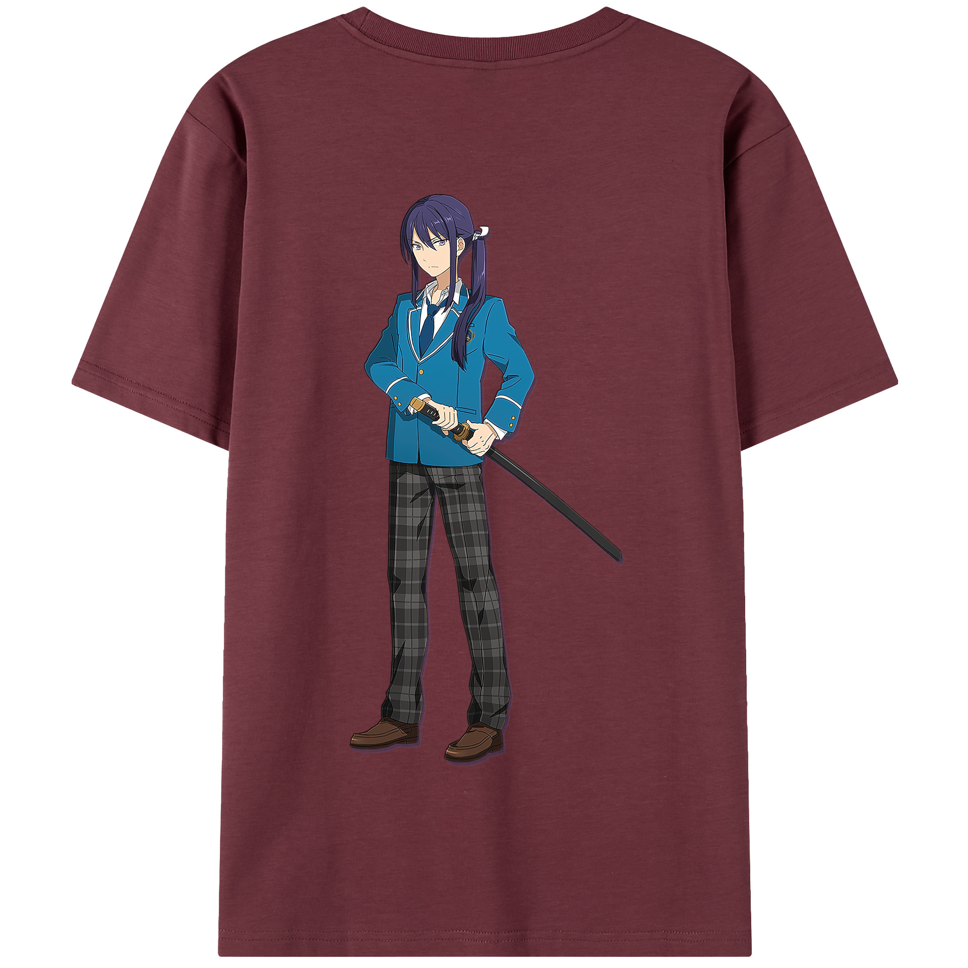 （画像用） あんさんぶるスターズ! Ensemble Stars 綿100％半袖Tシャツ（背面プリント）